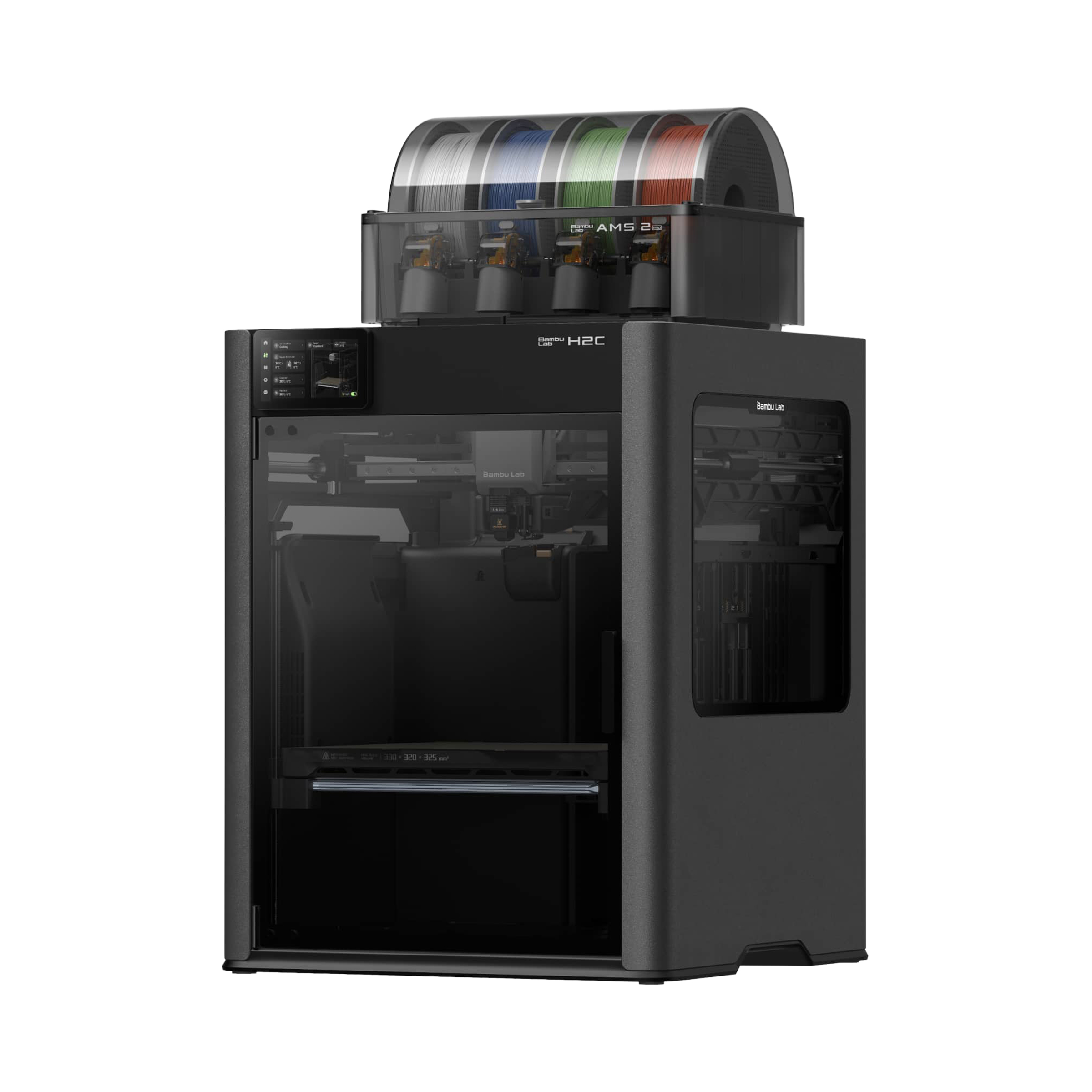 Bambu Lab H2C Combo 3D-printer voor geavanceerd printen in meerdere kleuren